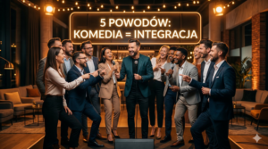 5 powodów, dla których stand-up na evencie firmowym to strzał w dziesiątkę